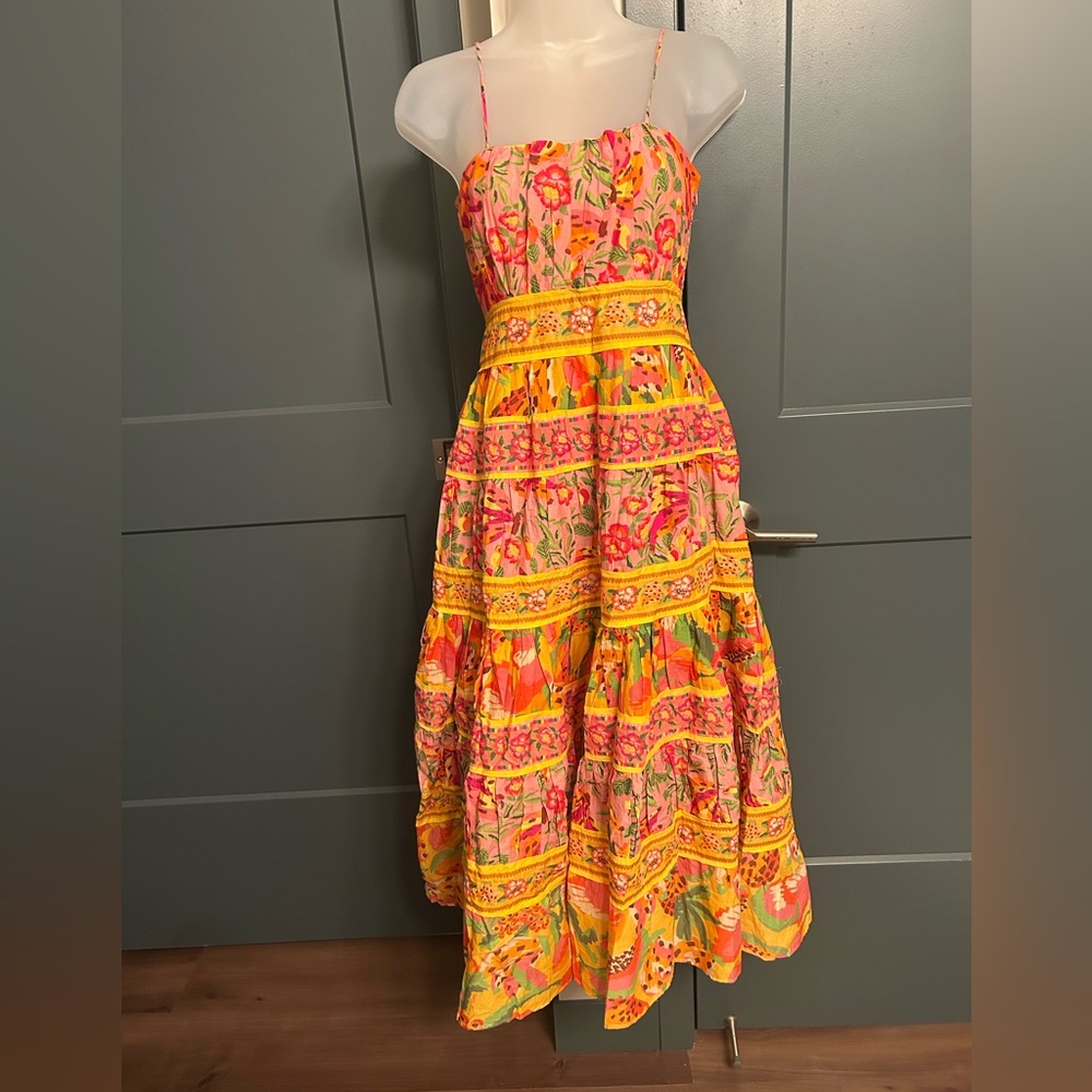 FARM Rio Midi Colorful Dress